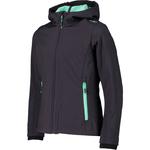 Функциональная куртка с капюшоном, софтшелловая куртка Cmp, серый - фото 3