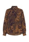 Блуза Culture JUSTINE, Brown Abstract/Brown - фото 5