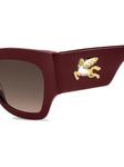 ETRO солнцезащитные очки Etromania, красный - фото 4