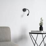 Настенный светильник KOSILUM - Aski, черный - фото 4