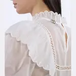 Блузка стандартного кроя Twin-Set, белый - фото 4