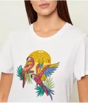 Футболка regular fit Liu Jo, белый - фото 4