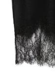 Carine Gilson кружевная комбинация Calais-Caudry, черный - фото 3