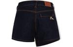 Джинсовые шорты женские джинсовые синие Evisu - фото 2
