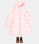 Сапоги из нубука teddy bear Monnalisa, розовый - фото 2