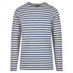 Лонгслив Urban Classics Regular Stripe, синий - фото 3