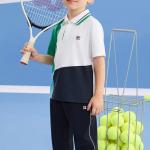 FILA KIDS Поло Jade White для детей 3-7 лет - фото 5