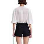 Шифоновые блузки женские Self-portrait, белый - фото 7