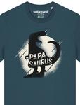 Футболка с принтом PAPASAURUS watapparel, бирюзовый - фото 3