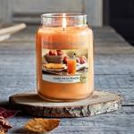 Свеча в большой банке Farm Fresh Peach Yankee Candle - фото 3
