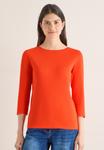 CECIL Лонгслив в оранжевом цвете - фото 2