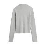 Футболка поло GAP, черно-белая полоска - фото 3