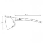 Солнцезащитные очки speedchaser черные матовые tns ice Bollé - фото 3