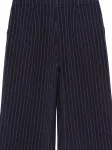 Брюки в тонкую полоску TWINSET Kids, синий - фото 2