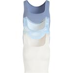 Топ-майка Women's Blue Quartz Multicolor Skims, синий - фото