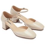 Балетки Butter Weather Mary Jane 73Hours, хаки - фото 6