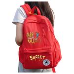 Converse Полиэстеровый рюкзак обычный унисекс красный, Graffiti - фото 6