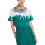 Рубашка Weekend Max Mara Quero WEEKEND MaxMara, зеленый - фото 4