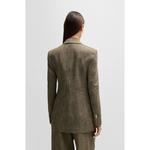 Двубортный пиджак прямого кроя BOSS, цвет patterned - фото 4