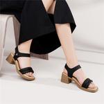 Римские сандалии женские Aokang, черный - фото 19