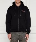 Толстовка мужская Guess Jeans на молнии, черный - фото