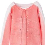 Свитер детский Burberry, бело-розовый - фото 3