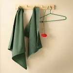 Полотенце для посуды Логотип Ddddd, зеленый - фото 2