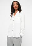 Блуза TOM TAILOR SOLID, Whisper White/White - фото 4