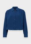 Блуза GAP BUBBLE HEM , Medium Indigo/Blue - фото 5