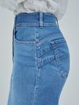 Миди юбка Salsa Jeans Secret Push In, Blue denim - фото 5