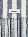 Шарф L'Echarpe Carro JACQUEMUS, синий - фото 2