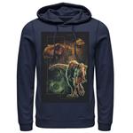 Мужская худи Jurassic World Two T-Rex Tech Schematic Licensed Character - фото