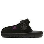 Тапочки x needles beatnik slides 'black' Reebok, черный - фото