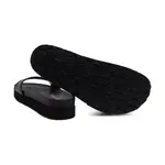 Кожаные тапочки Palm Angels, черный - фото 4