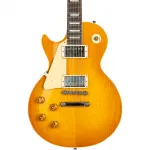 Электрогитара Gibson Custom 1958 Les Paul Standard Reissue VOS для левши, Lemon Burst - фото