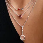 Pandora Серебряное колье 925 пробы - фото 8