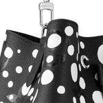 LOUIS VUITTON Сумка X Yayoi Kusama NeoNoe черно-белая - фото 5