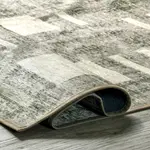 Ковер Taja Transitional Geometric nuLOOM, 152x244 см, серый - фото 4