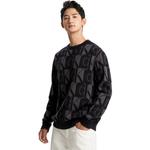 Свитер мужской космический черный BHE Calvin Klein, черный - фото 4