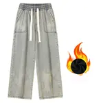 Джинсы унисекс dnnnnx, Синий - фото 46