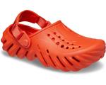Сабо Crocs Kids Echo Clog, цвет Lava - фото 2