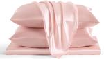 DreamyDestiny Комплект постельного белья Soft-Touch Mulberry Silk Light Pink - фото 7