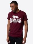 Рубашка LONSDALE KELSO, цвет Grey/Wine red - фото 2