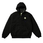 Куртка Palace Hardware Hooded Workwear 'Black', черный - фото