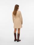 Платье-рубашка VERO MODA VMELLY, Light beige/Dark beige - фото 4