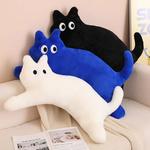 Плюшевая кукла Dopamine Cat высотой 80 см MENGMENGBUNNY, белый - фото 5