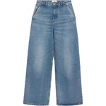 Джинсы Ami Paris Cotton Super Wide leg AMIPARIS, синий - фото