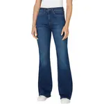 Джинсы Pepe Flare Willa high waist, синий - фото