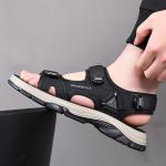 Пляжные сандалии мужские черные EGCHI - фото 6