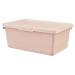 Коробка с крышкой, розовая, 38х25х15 см, SOCKERBIT IKEA - фото